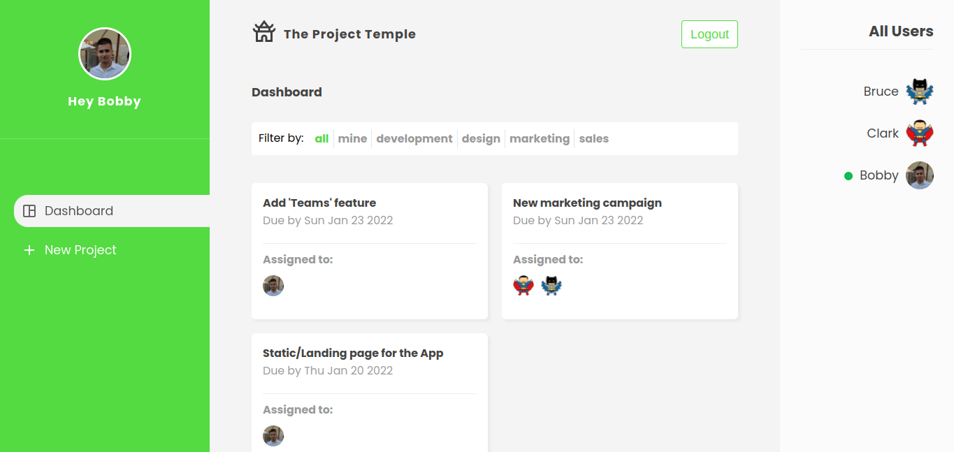 The Project Temple